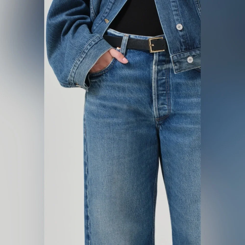 Citizens of Humanity Gaucho Vintage Wide Leg Jean in Oasis Blue Size 27 - Picture 2 of 10